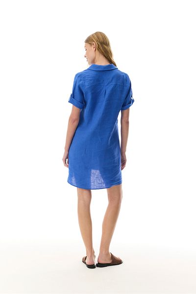 Mudo A Form Shirt Collar Mini Dress