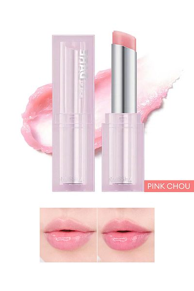 Missha مرطب الشفاه الملون للعناية المركزة بالشفاه Dare Tint Lip Balm (01 PINK CHOU)