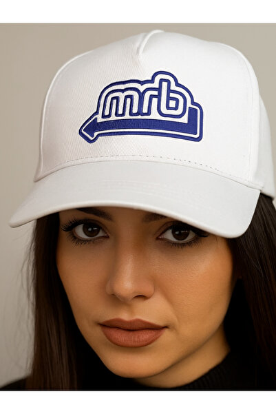 MRB 100% Cotton Daily Use White Sports Hat