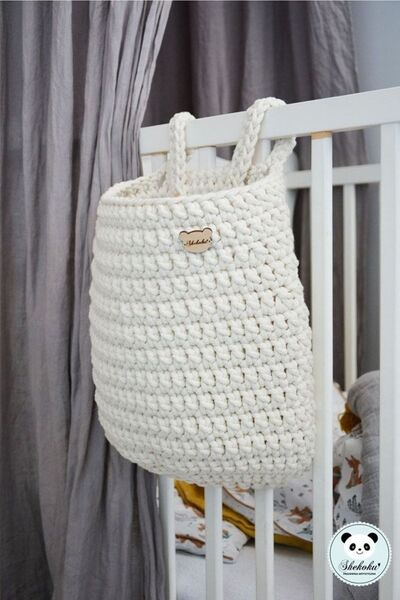 Tasarı Sanatı Cameră pentru bebeluși/copii Design special multifuncțional / Coș cu umeraș pentru pătuț