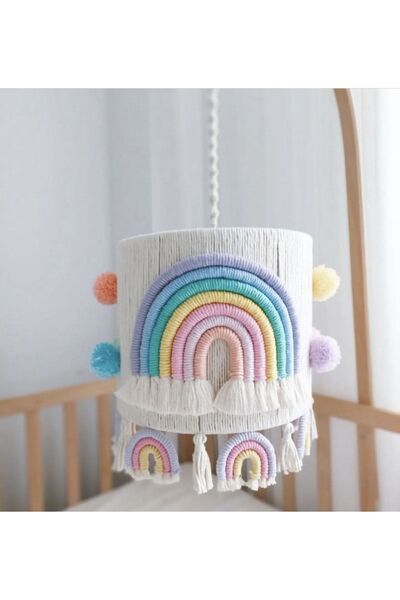 Tasarı Sanatı Bebek / Çocuk Odası Özel Tasarım Kız Bebek Erkek Bebek Makrome Avize