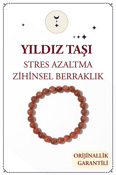 Orenda Design Star Stone Natural Stone Bracelet (Stone of Light and Hope) 1St Quality Natural Stone