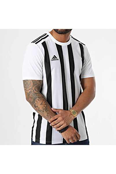 adidas Fotbalová uniforma - černobílé sportovní tričko Bar