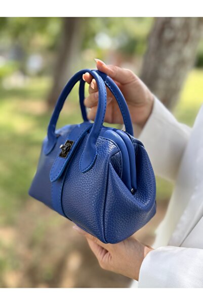 DEV 3 ADAM Nçs Saks Blue Mini Women's Hand and Shoulder Bag - Minimal State of Elegance (En:18~Boy:13)