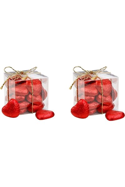 Bolçi Küp Mini Kalp Kutu 100 Gr X 6 Adet