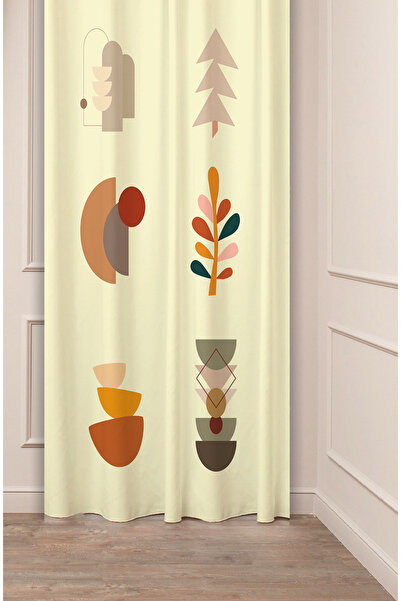 GREENDECOR مزهرية على شكل أوراق شجر بوهيمية بنمط هندسي، تصميم خاص، طباعة رقمي...