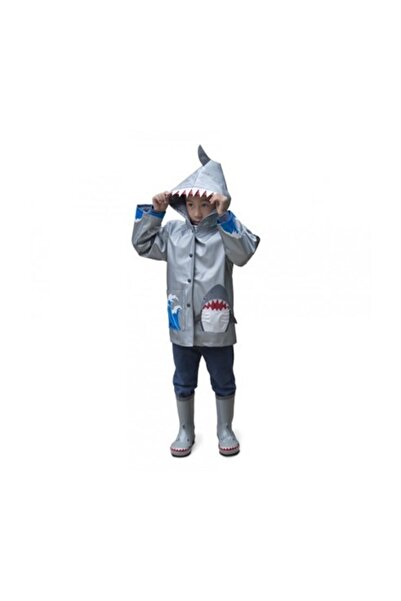 kidorable Shark Children's Raincoat - Gray