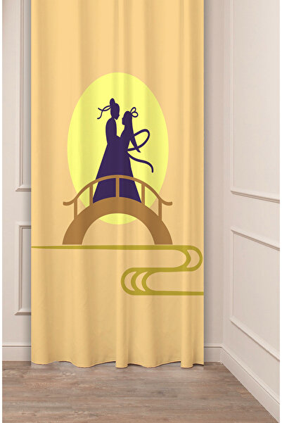 GREENDECOR ستارة خلفية عصرية أنيقة بتصميم بوهيمي بيج من Love Valentine's Brid...