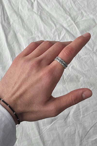 Flaw Wear Nexus Gümüş Kaplama Ayarlanabilir Yüzük