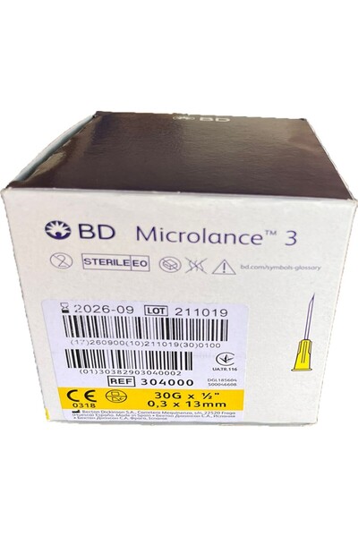 Genel Markalar Microlance 30g Mezoterapi Iğnesi 100'lü