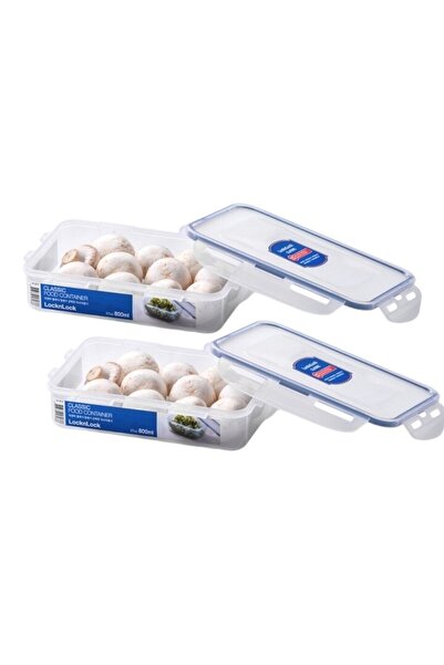 locknlock Classic Airtight Rectangular Containers 800ml Set of 2
