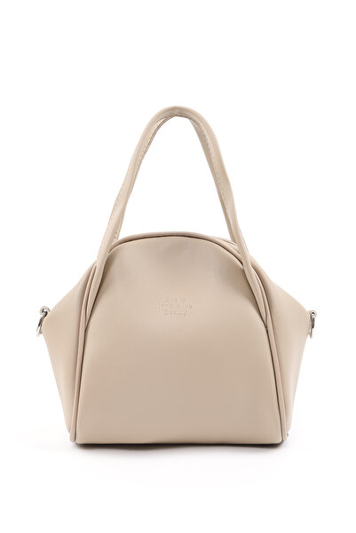 SHAKA حقيبة يد وكتف من جلد المنك الصناعي Shk132، بسحاب، ومقسم واحد، وتفاصيل أ...