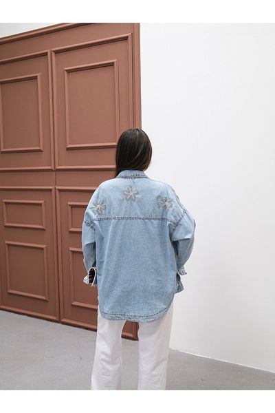 SOLİS MODA Cămașă de denim pentru femei