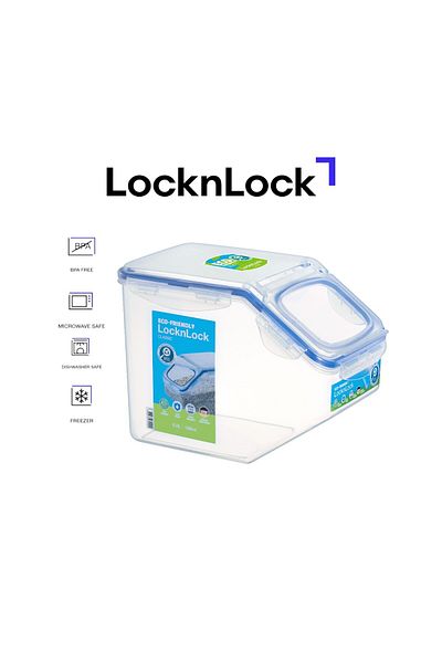 locknlock 5L Rice Case – Durable, BPA-Free Kitchen Storage with Enhanced Silicone Seal
