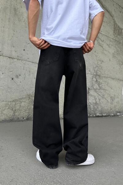 Flaw Wear Basic Acid Wash Baggy Jean