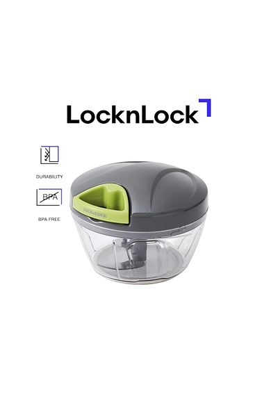 locknlock Lock & Lock 3 Blades Quick Chopper, Non-Electrical, 400ml
