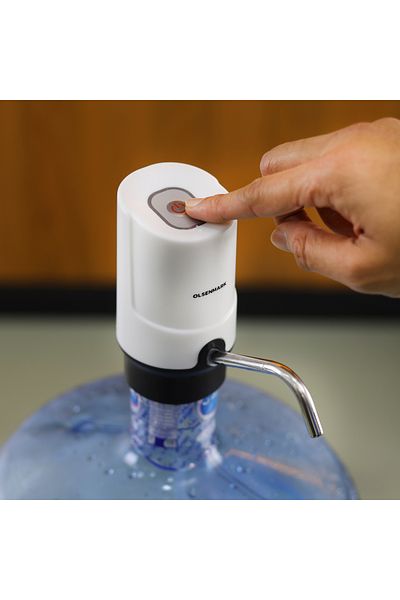 Olsenmark Rechargeable Water Pump | Portable & USB Powered | One-Key Operation | Home, Office, Outdoor Use