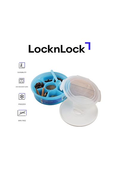 locknlock Airtight Spice Kit - Durable, BPA-Free