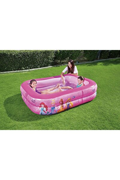 BESTWAY 91056 Disney Lisanslı, Şişme Aile Havuzu 201x150x51cm