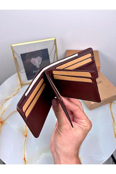 Fil Deri Genuine Leather Multi-Compartment Premium Wallet 2023