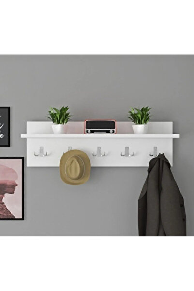 MEŞE MOBİLYA Askılık Kapı Arkası Hol Koridor Mutfak Banyo Askılığı Elbise Ask...