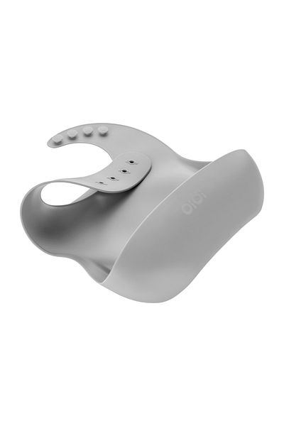 OiOi Silicone Apron - Basics Powder Gray