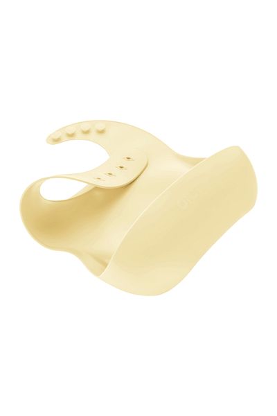 OiOi Basic Silicone Baby Bib Mellow Yellow