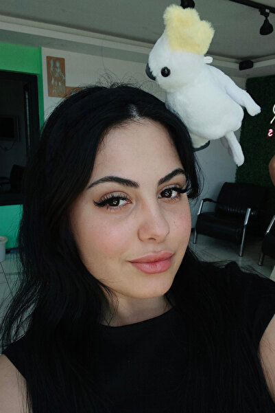 TAKIŞTIR Λευκό και κίτρινο στεφάνι με φιγούρα παπαγάλου