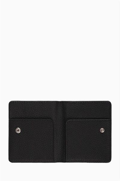 DAMY Γνήσιο Δερμάτινο Unisex Θήκη Κάρτας 512mg - Μαύρο