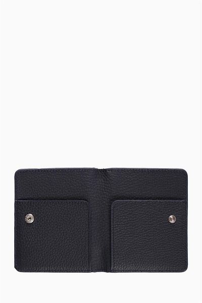DAMY Γνήσιο Δερμάτινο Unisex Θήκη Κάρτας 512mg - Navy Blue