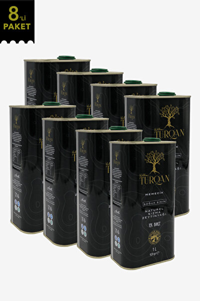 Villa TURQAN YENİ SEZON 8 Lt Erken Hasat Soğuk Sıkım Memecik Natürel Sızma Ze...