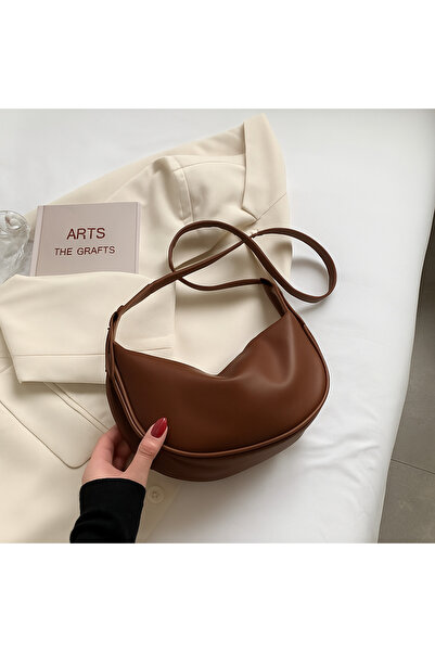 NBİBAGS Kadın Omuz Çantası Çapraz Ayarlanabilir Askı Çanta Fermuarlı Kaliteli...