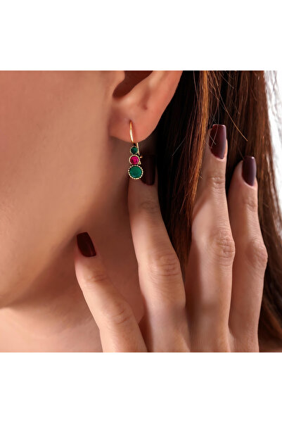 Atelier LEO Handmade Jewellery TRİA HARMONİSİ KÖK RENKLİ BAKIR EL YAPIMI KRİS...