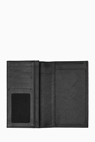 DAMY Σημειωματάριο γνήσιο δερμάτινο σημειωματάριο με τηλέφωνο 710 - Μαύρο