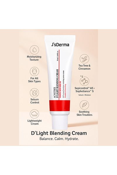 J'sDerma Acnetrix D'light Blending Cream