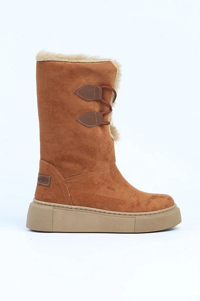 Pierre Cardin Women's Furry Suede Boots PC-52405