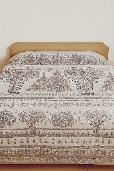 YÜNTEKS Cotton Multi-Purpose Bedspread, Quilted Pique Single