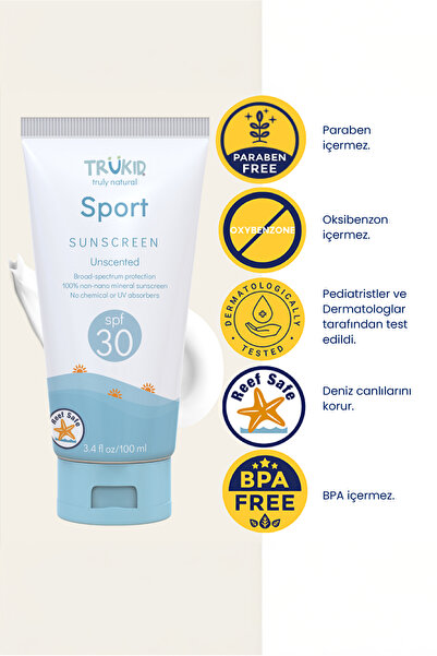 Trukid Suya Dayanıklı Güneş Kremi SPF 30 100 ml