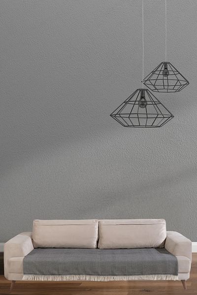 Miracolo Home Husă de canapea din bumbac cu dungi negre 115x200 - cu model cu franjuri în față
