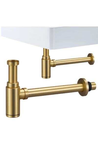 BiXXBi Sifon Lavoar Premium din Otel Inoxidabil, BiXXBi, Anti-miros, Capac Detasabil, Inaltime Reglabila, C