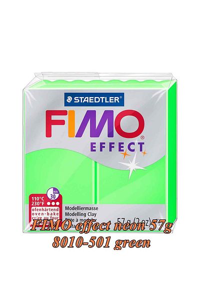 Bafimo FIMO Effect Modeling Clay 57g Light Neon Green Neon