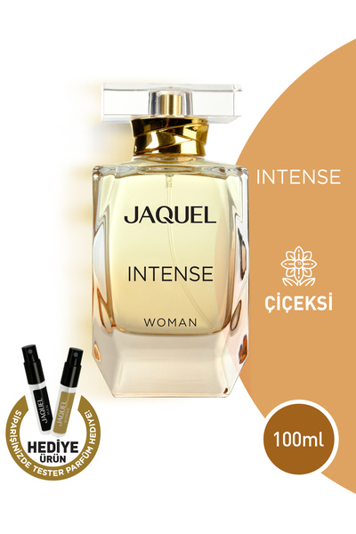 JAQUEL Intense Kadın Parfüm 100ml, Çiçeksi, Lavanta, Mandalina, Petitgrain, Y...