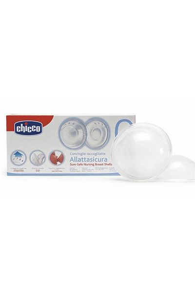 Chicco Sure-Safe Nursing Breast Shell, 2 Piece
