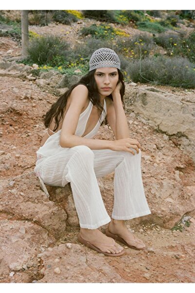 MANGO Woman Open Back Strap Sandals