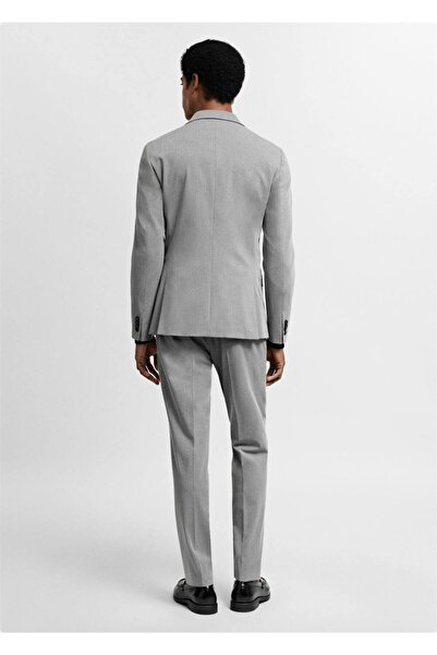 MANGO Man Streç kumaştan süper dar kesim blazer ceket