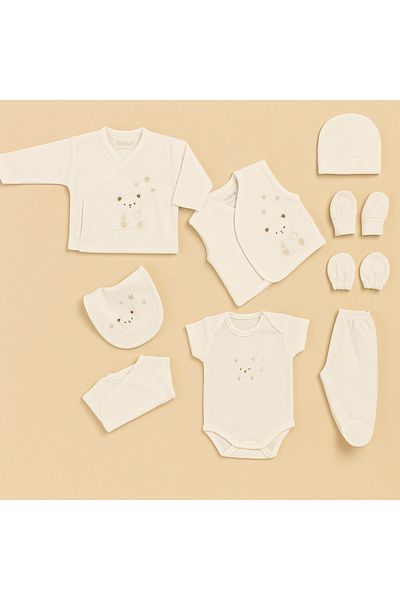 Bebitof 10-Piece Starry Teddy Bear Cotton Hospital Outlet