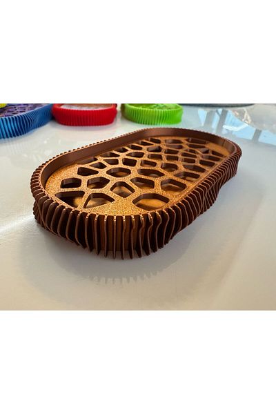 OEM 3D soap dish, Wave model