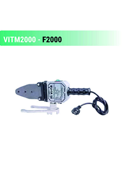 Vira Vi-ra F-2000 Pprc Plastik Boru Kaynak Makinası Ayaklı Tek Vıf2000