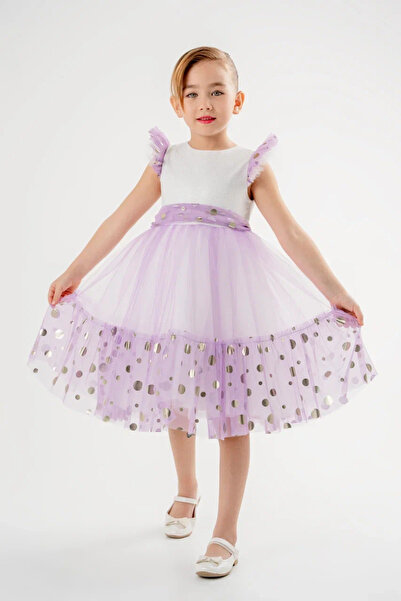 Eray Kids Rochie de Seara pentru Fata Rochie Printesa Score 5-8 Ani