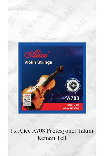 SALVADOR A703 Professional Set (Violin String + Violin Silencer + Violin Resin)